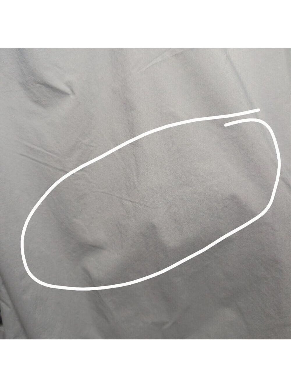 COS | Long Rounded Hem Blouse In Blue - Picture 12 of 12